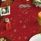 Snowman Christmas Birds Trees Table Runner, Seasonal Winter Xmas Holiday Kitchen Dining Table Decoration for Indoor Outdoor Home Party Decor